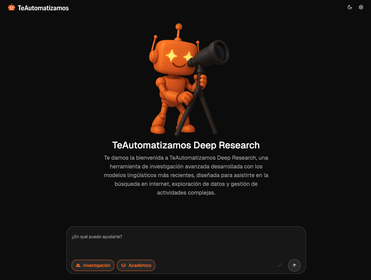 Deep Research Dashboard